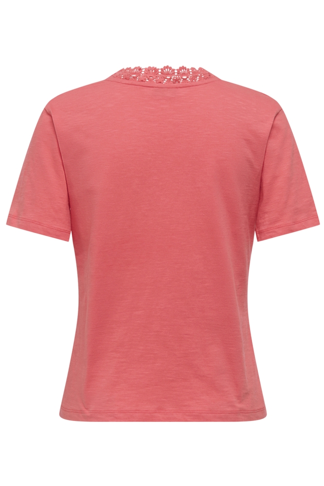 JDYSALVA LIFE S/S V-NECK TOP JRS DI 15351484 DUBARRY